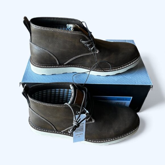 Buffalo by David Bitton Metcalf Men’s Casual Chukka Boot Brown Size 10 - Picture 2 of 7